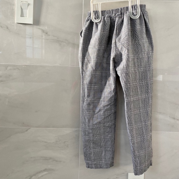 2/$16 SHEIN Plaid Elastic Waist Pants - Boys 7Y - Picture 1 of 5